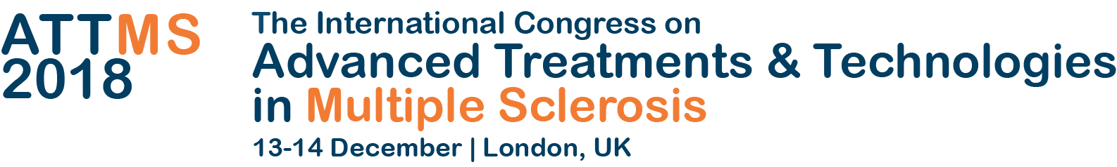  The International Congress on Advanced Treatments & Technologies in Multiple Sclerosis (ATTMS2018)